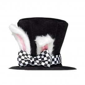 Tea Party March Hare Top Hat - Adult Accessory