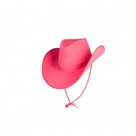 Texan Cowboy Hat (Pink) - Adult Accessory