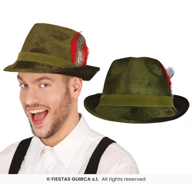 Tidal Hat with Feather