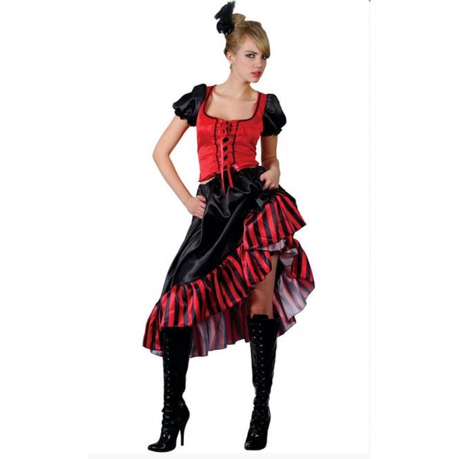 Western Saloon Girl - Adult Costume