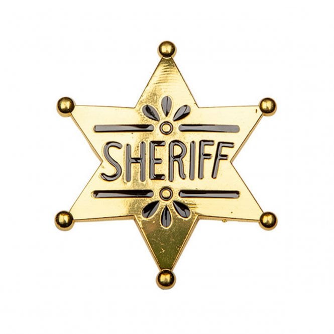 Western Sheriff Badge