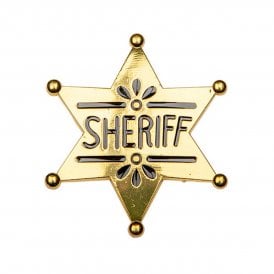 Western Sheriff Badge