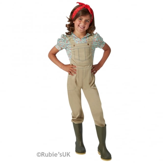WW2 Land Girl - Kids Costume