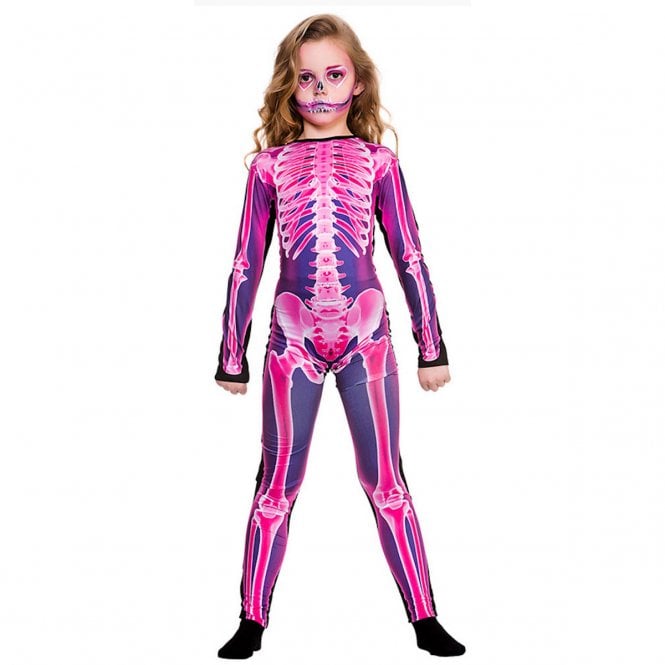 X- Ray Jumpsuit (Pink) - Kids Costume 